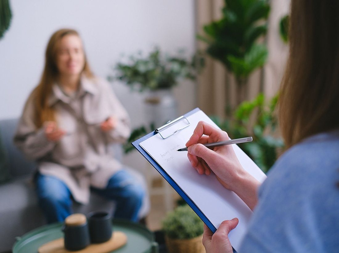 A new-patient consultation